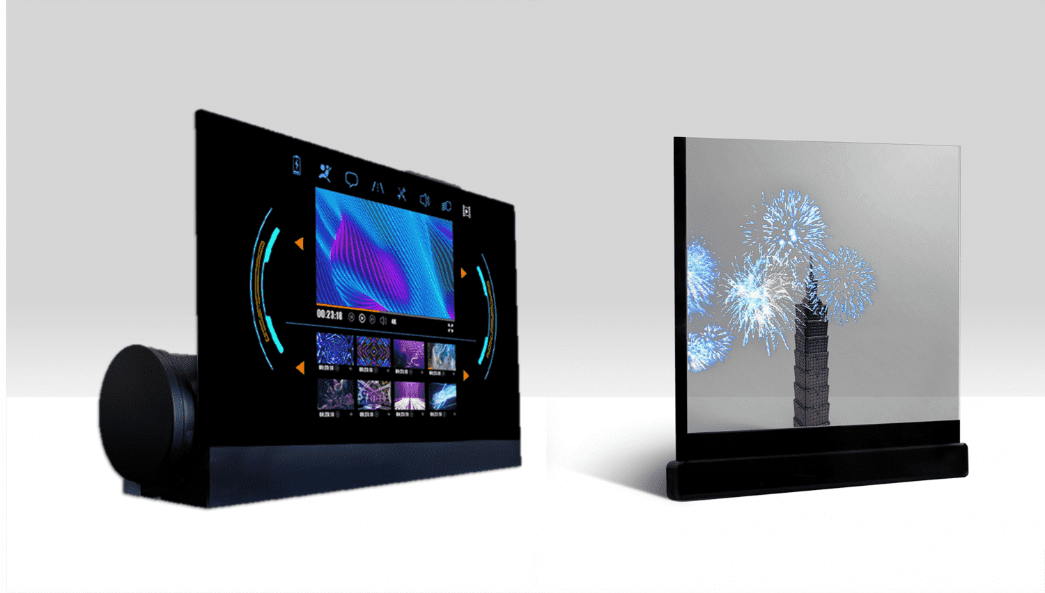 可卷式、、、折迭性、、、高透明